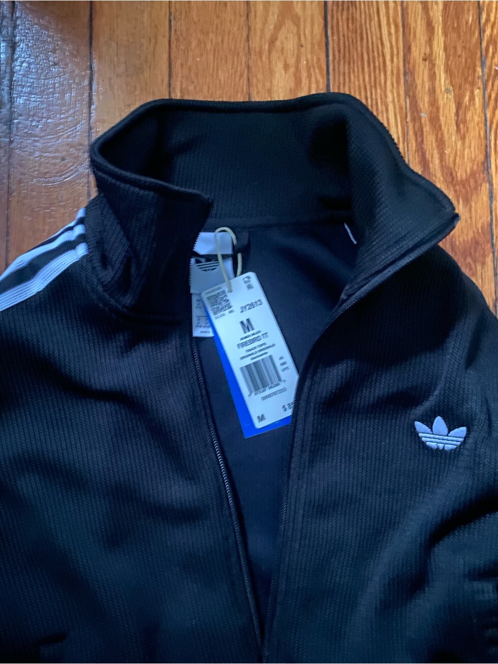 adidas originals Black Track Jacket KNITTED